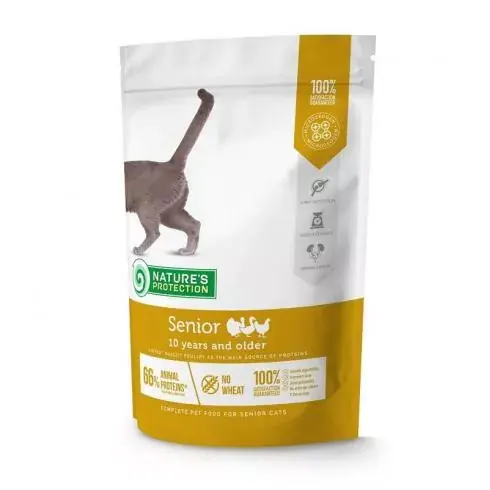 Kedvezmény Natures Protection Cat Senior 400g