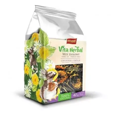 Vitapol Vita Herbal Kisállatoknak Gyógynövény Mix 40g Alacsony ár