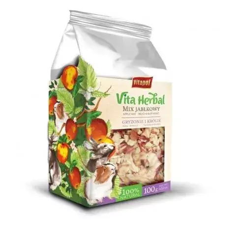 Vitapol Vita Herbal Kisállatoknak Alma Mix 100g Szezonális akció