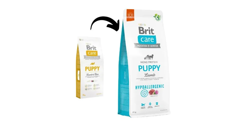 Brit Care Puppy Lamb & Rice 1 kg kutyatáp Gyors szállítás