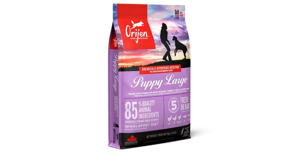 Orijen Puppy Large 11,4 kg kutyatáp Azonnali szállítás