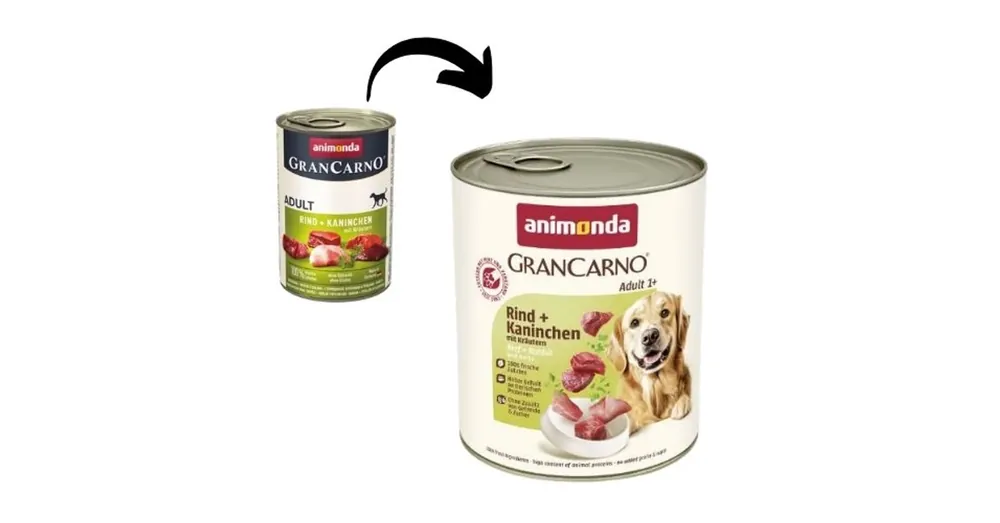 Animonda GranCarno Adult (nyúl + fűszer) 800g Legjobb ár