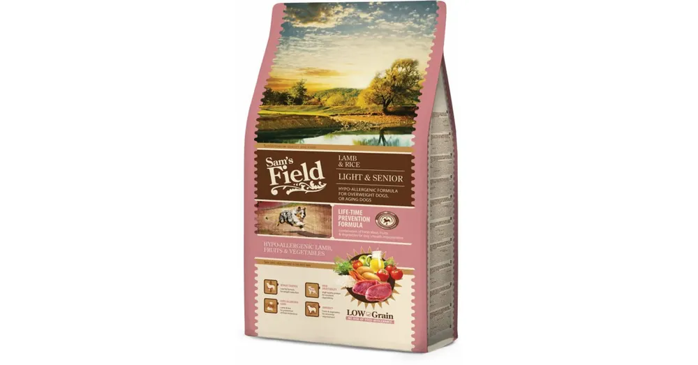 Sam‘s Field Lamb & Rice Light & Senior 13 kg Kedvezményes ár