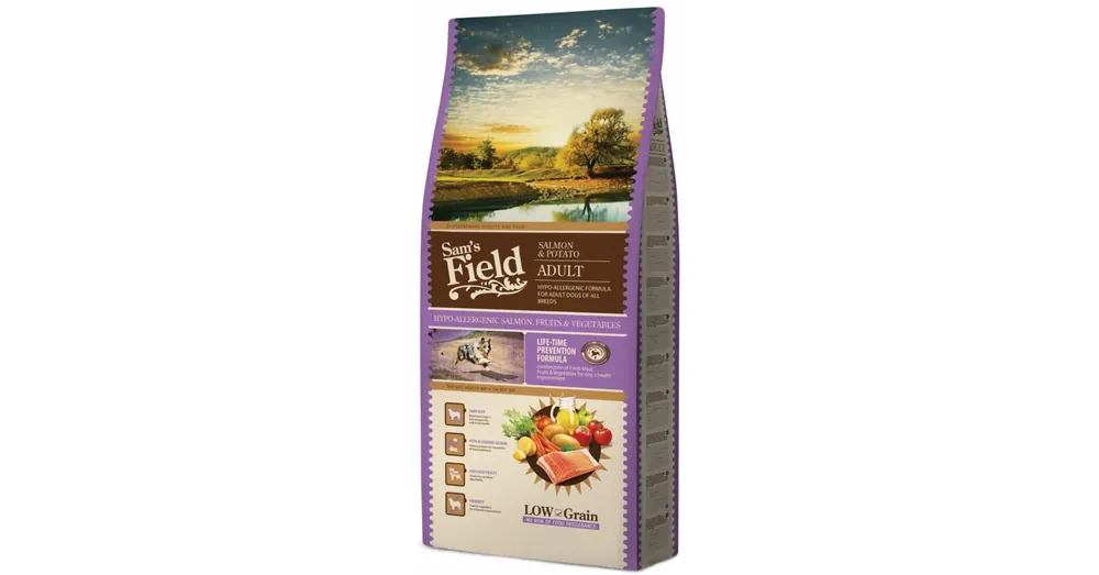 Sam‘s Field Salmon & Potato Adult 13 kg Szuper akció