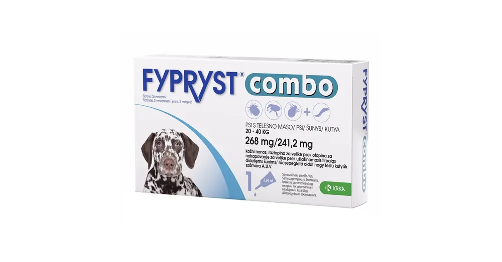 Ajánlat Fypryst Combo kutya 20-40kg 1db