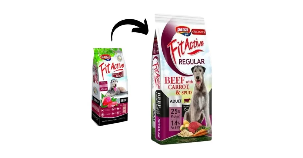 Panzi FitActive ORIGINALS Regular Beef with Carrots and Spud 15kg Olcsóbb