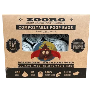 Zooro - PoopHero Lebomló Kakizacskó, 240 db-os kiszerelés Exkluzív ajánlat