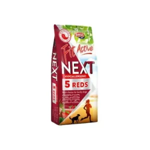 Vedd meg online Panzi FitActive Next Hypoallergenic Five Reds 3kg
