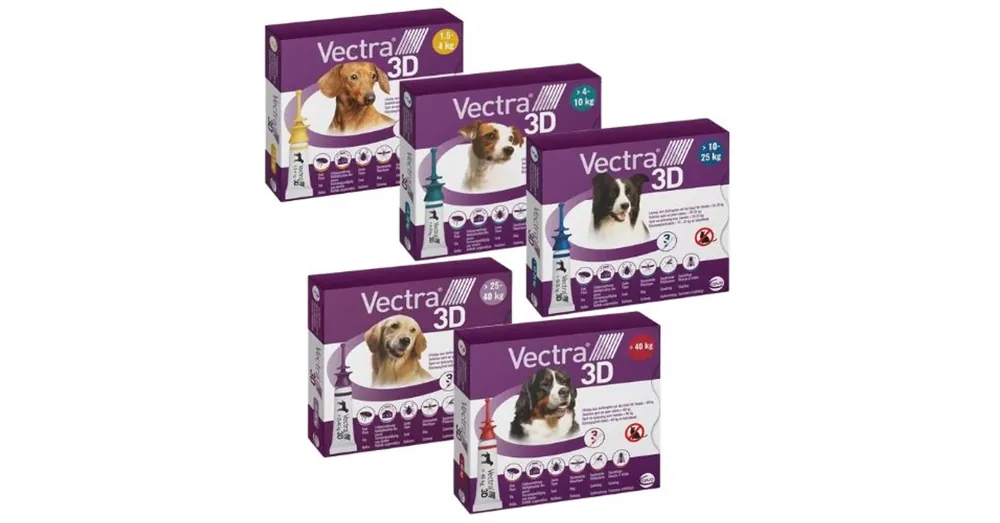 Biztonságos fizetés Vectra 3D 25-40kg 1db pipetta