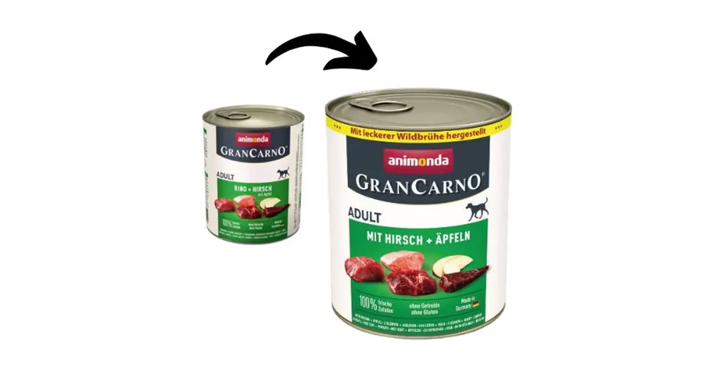 Animonda GranCarno Adult (szarvas + alma) 800g Gyors szállítás