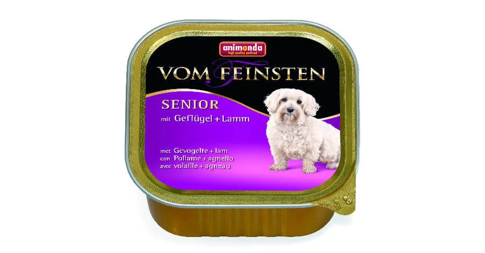Árengedmény Animonda Vom Feinsten Senior (baromfi,bárány) - Idős kutyák részére 150g
