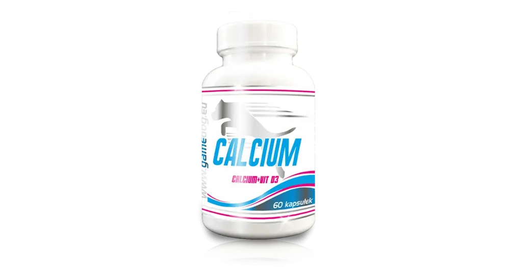 Azonnali szállítás Calcium + D3 kapszula, csonterősítő kutyáknak - 60 kapszula