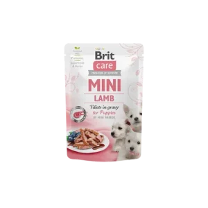Különleges ajánlat Brit Care Pouch Mini Puppy Lamb Fillets in Gravy 85g
