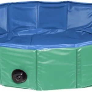 Flamingo Medence Splash Zöld/Kék 120x30cm Prémium