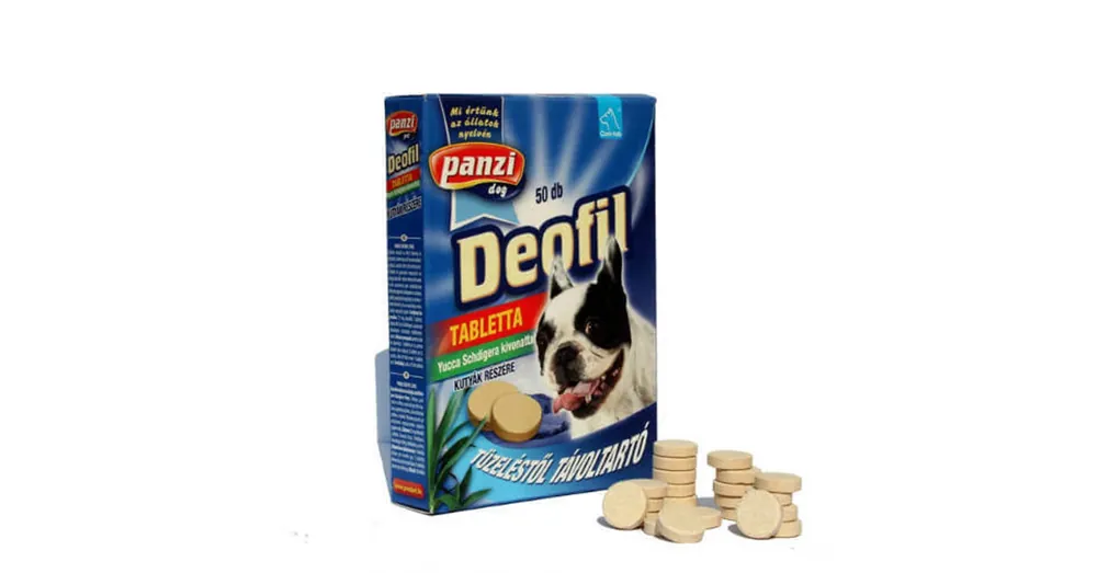 Árengedmény Panzi Vitamin - Deofil/tüzeléstől távoltartó - kutyák részére (50 db)