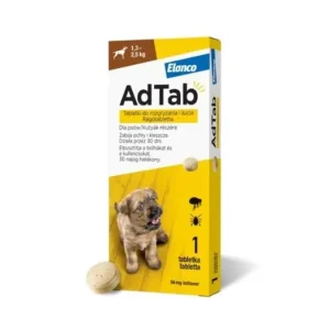 AdTab Rágótabletta Kutyák részére 1,3-2,5 kg 1db Olcsó