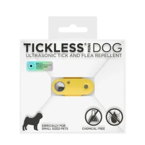 Tickless Mini Kullancs- és Bolhariasztó Kis testű kutyák számára Sárga Olcsóbb