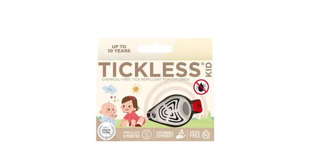 Olcsóbb Tickless Kid - ultrahangos kullancs- és bolhariasztó gyerekeknek Bézs