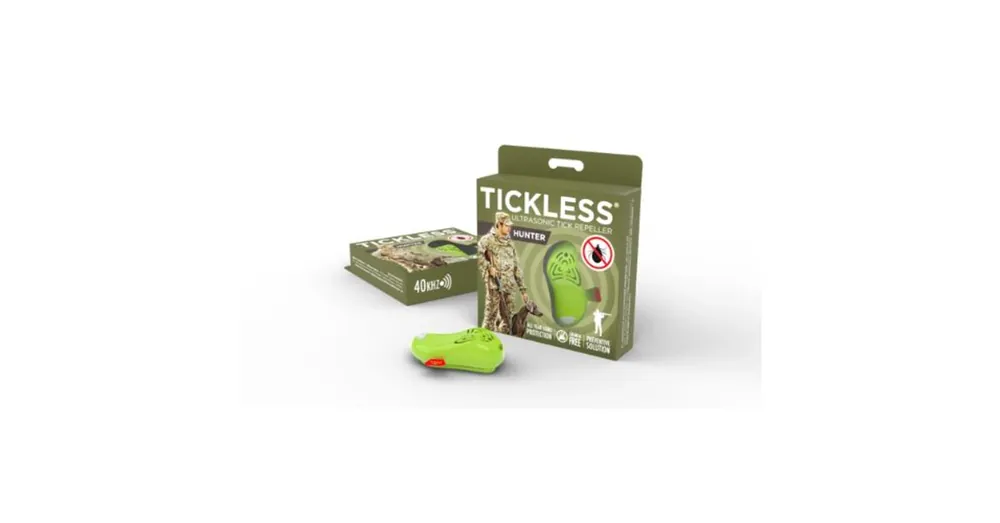 Kedvezményes ár Tickless Hunter Ultrahangos Kullancsriasztó - Zöld