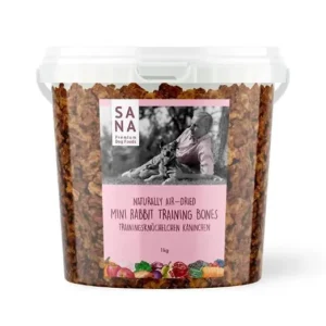 Biztonságos fizetés SANAdog Mini Nyulas Tréning jutalomfalat 1kg