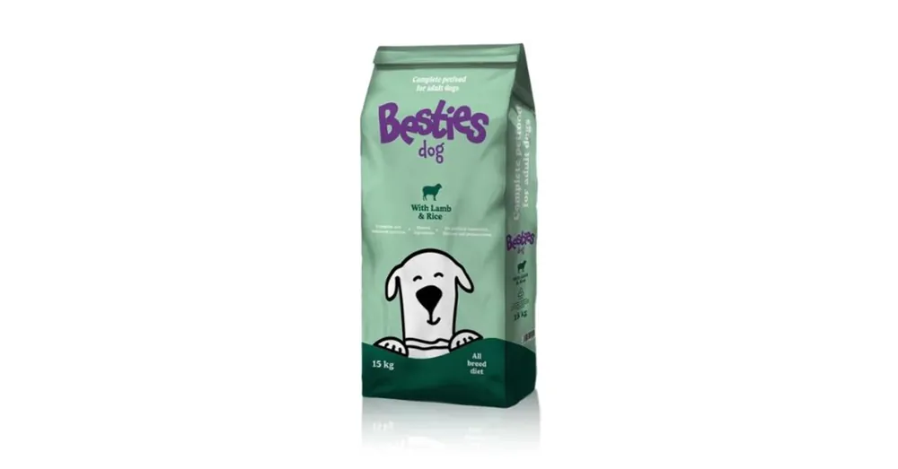 Szuper ajánlat Besties Dog Bárány Rizzsel 15 kg kutyatáp