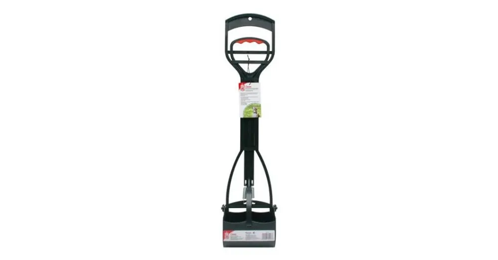 Utolsó esély DogIt Clean Jawz ürülék szedő lapát (fekete) kavicsos, füves talajhoz 64cm