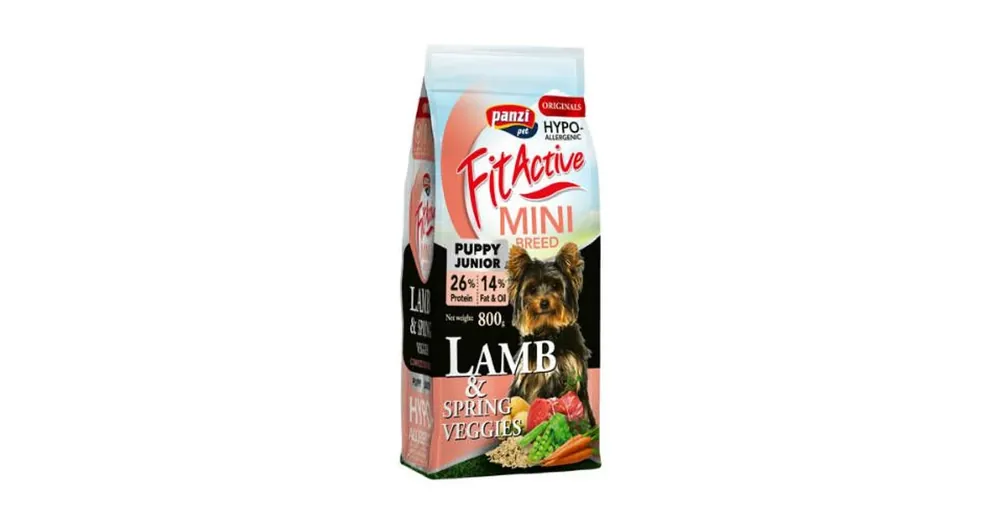 Szuper ajánlat Panzi FitActive ORIGINALS Mini Puppy Hypoallergenic Lamb&Spring Veggies 800g