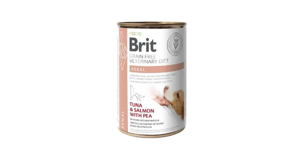 Kedvezmény Brit Veterinary Diets Dog GF Renal konzerv 400g