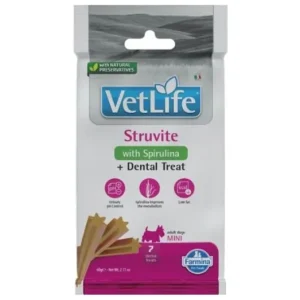Vet Life Natural Diet Dog Jutalomfalat Struvite Adult Mini 60g Rendeld meg most