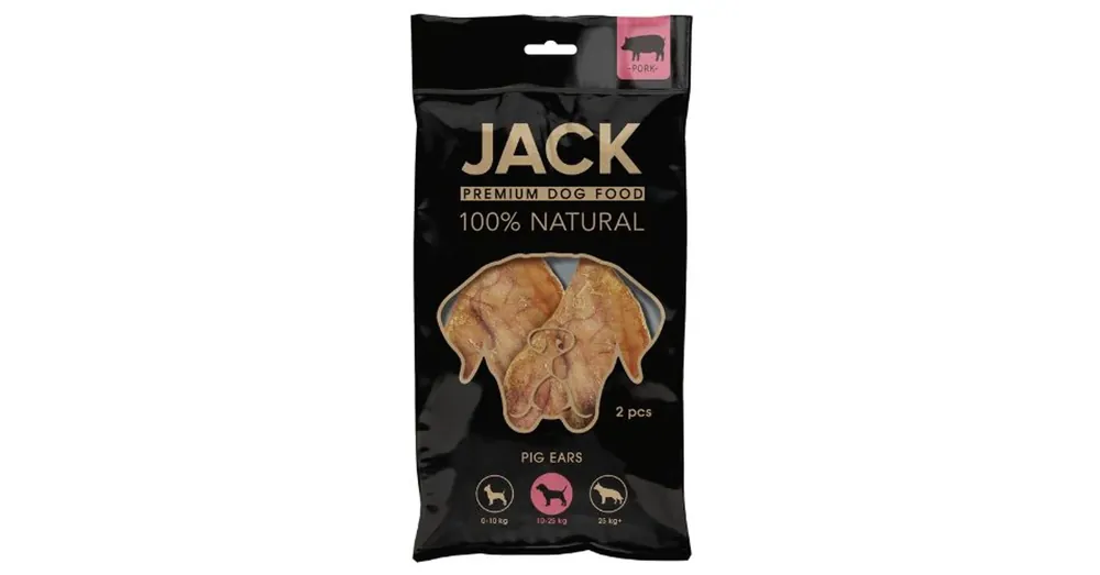 Újdonság Jack sertésfül 2db