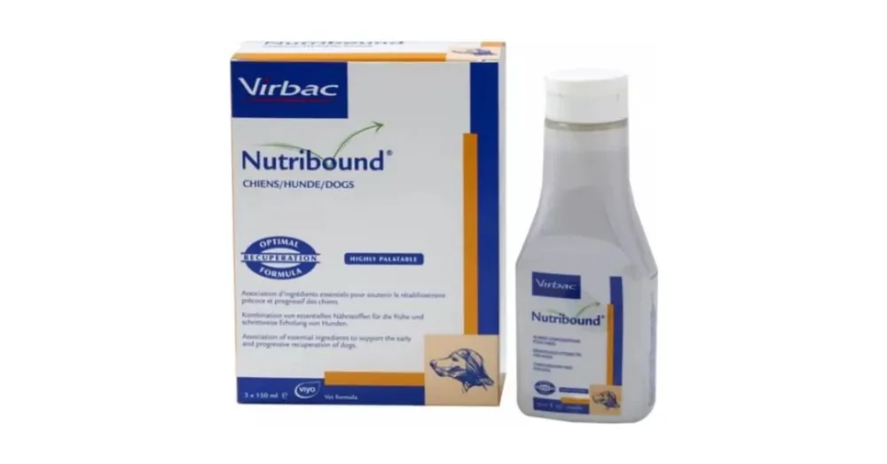 Legjobb ár Virbac Nutribound Dog 3x150ml