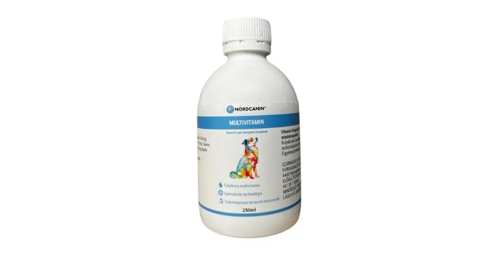 Nordcanin Multivitamin 100 ml Azonnal elérhető