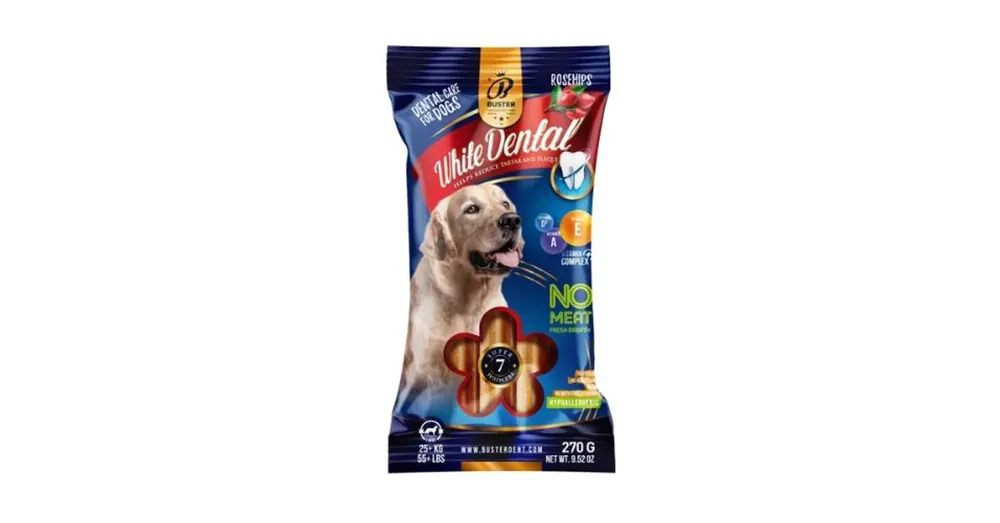 Exkluzív ajánlat Buster Dental Csipkebogyós 270g