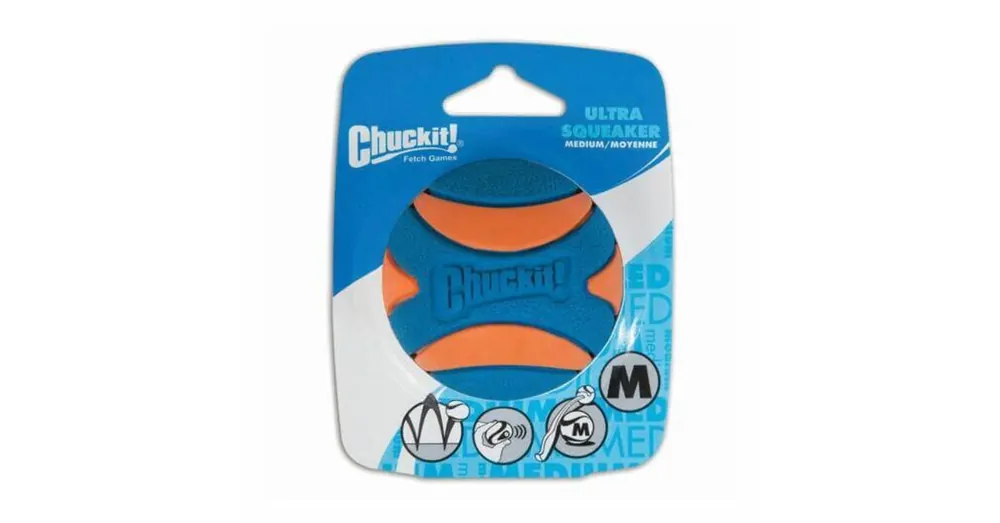Játék Chuckit Ultra Squeaker Medium pakk (2db) Népszerű