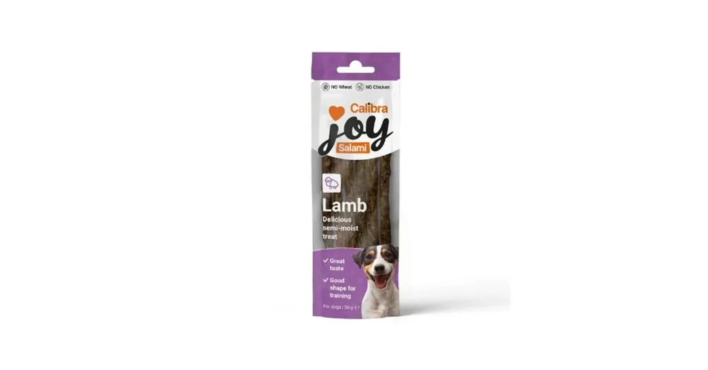 Azonnali szállítás Calibra Joy Dog Salami Lamb 30g