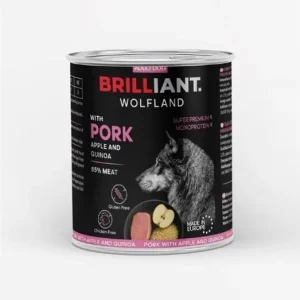 Brilliant Wolfland sertés almával és quinoaval 800g Olcsó