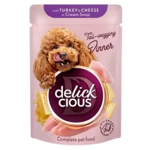 Delickcious Pulykacsíkok sajttal krémlevesben 85g Szezonális akció