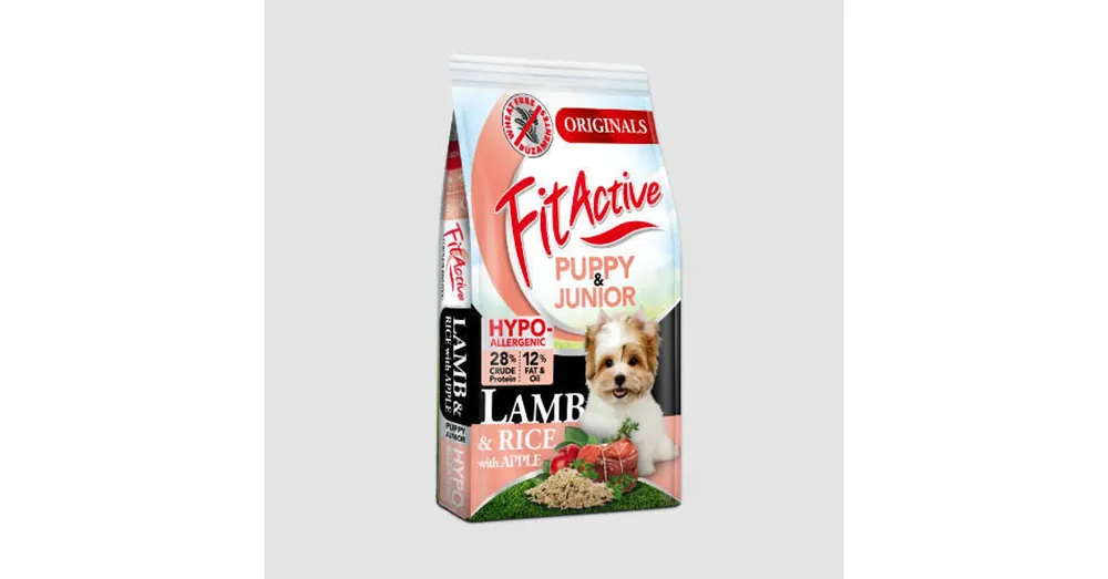 Újdonság Panzi FitActive Wheatfree Puppy&Junior Hypoallergenic Lamb kutyatáp 12+1,2kg