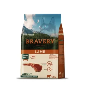 Különleges ajánlat Bravery Lamb Adult Large/Medium Breeds 12 kg kutyatáp