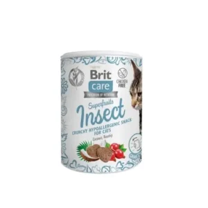 Brit Care Cat Snack Superfruits Insect 100g Akció