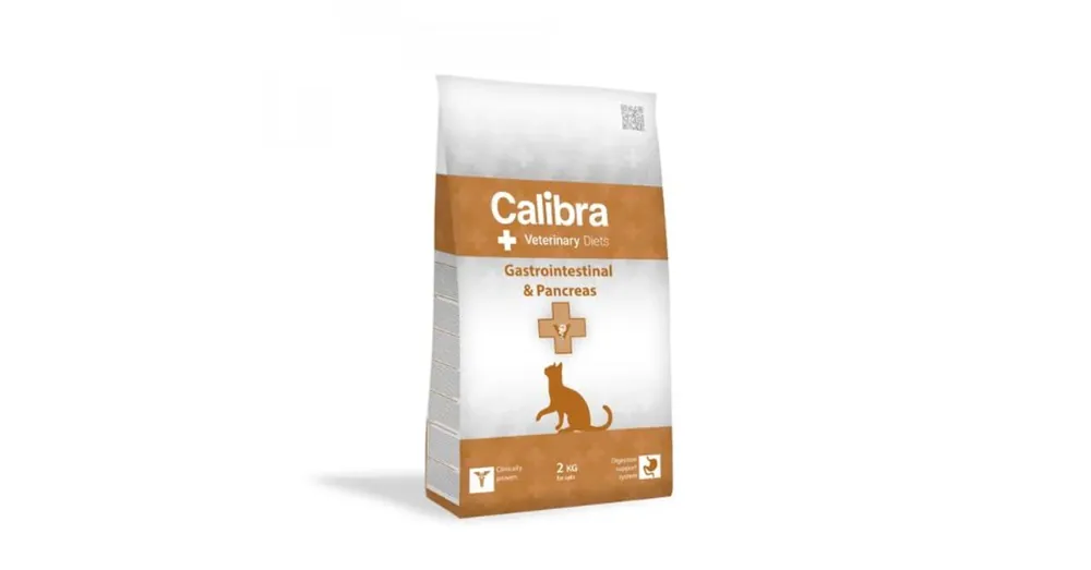 Vedd meg online Calibra VD Cat Gastrointestinal & Pancreas 2kg