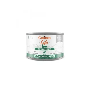 Árengedmény Calibra Cat Life Sterilised Duck konzerv 200g