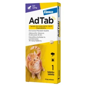 AdTab Rágótabletta Macskák Részére 0,5-2kg 1db Szuper akció