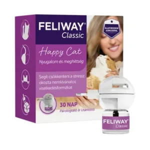 Árcsökkenés Feliway Classic párologtató készülék és folyadék macskáknak 48ml