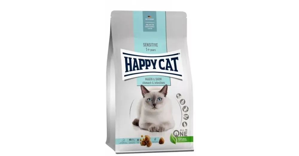 Expressz kézbesítés Happy Cat Sensitive Stomach & Intestinal 1,3kg