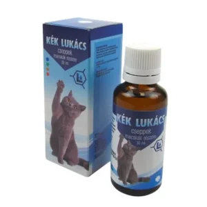 Kék Lukács Cseppek Macska 30 ml Legkelendőbb