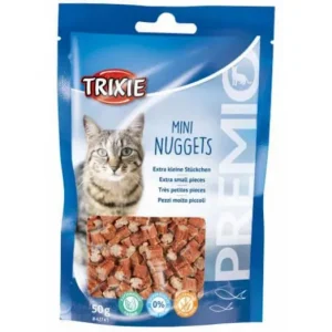 Trixie Mini Fish Nuggets - jutalomfalat (hal) macskák részére 50g Kihagyhatatlan ajánlat