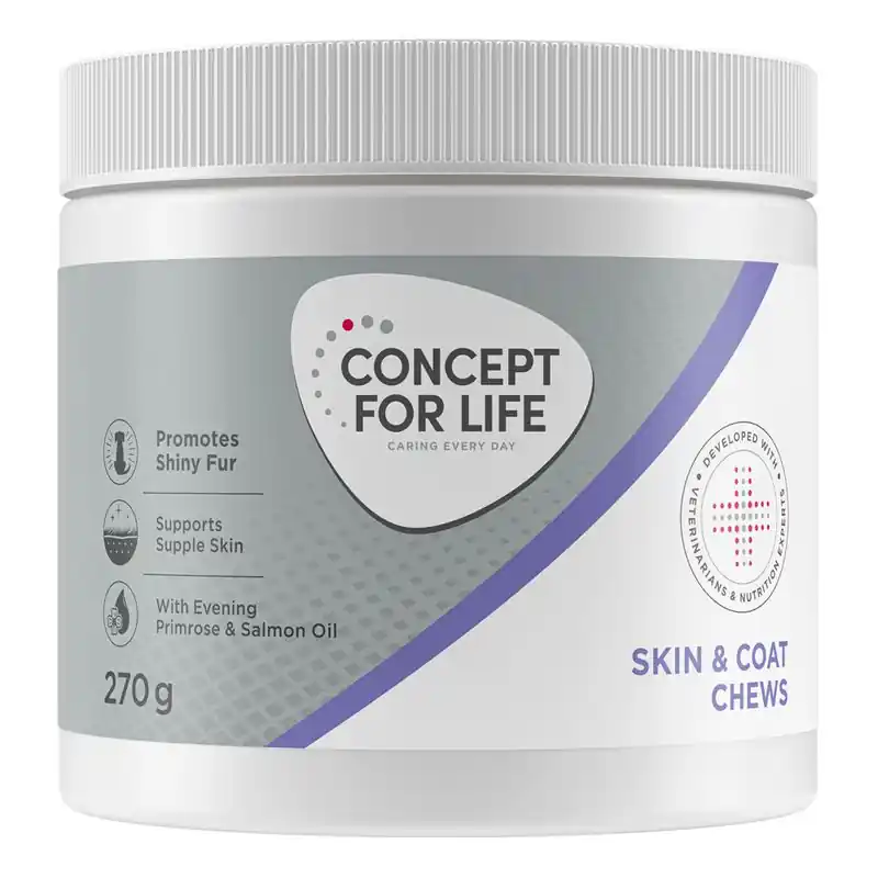 Concept for Life Skin & Coat Supplements Chews Szuper akció