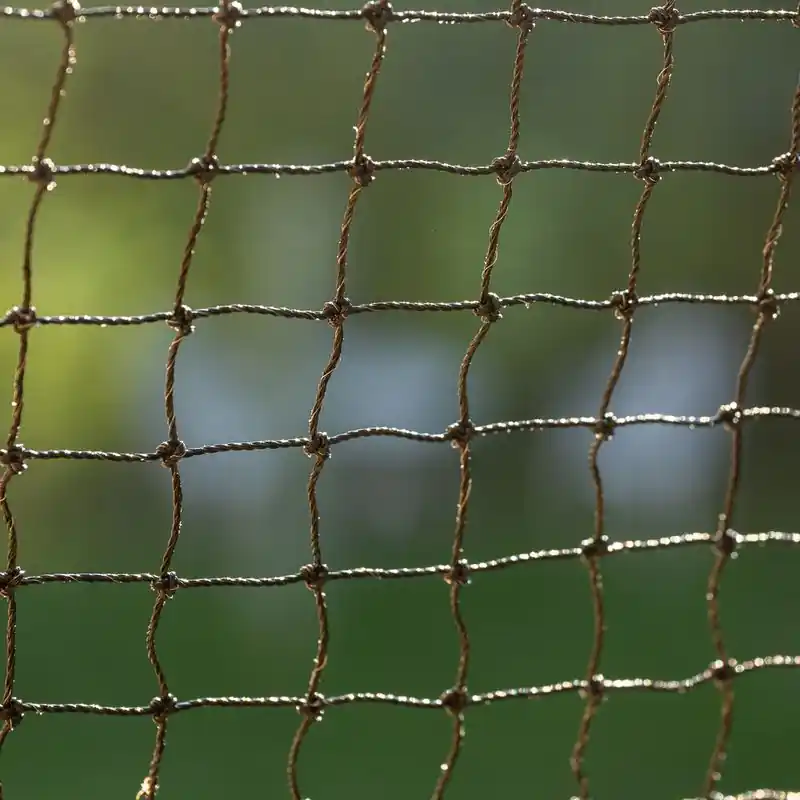 Szuper ajánlat TIAKI dróttal megerősített macskaháló, fekete