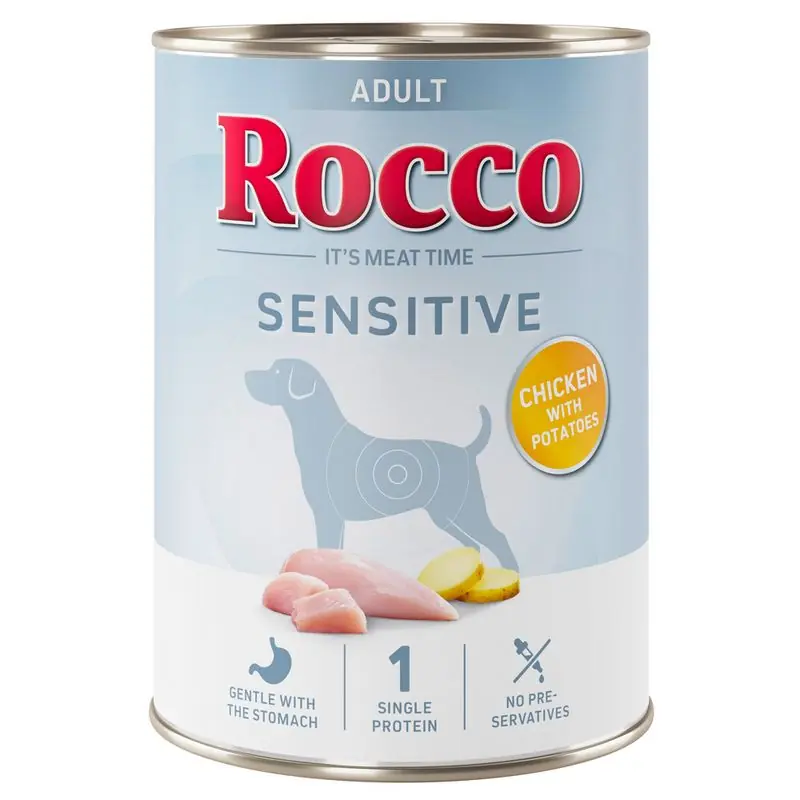 Rocco Sensitive 6 x 400 g Különleges ajánlat